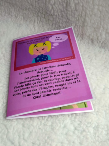 Dépliant Lily-Rose Non je ne veux pas trier mes jouets? – Image 2