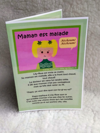Dépliant Lily-Rose Maman est malade