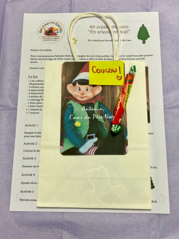 Kit créatif "Antonin" lutin de noël accessoires de noël bricolage noël – Image 3