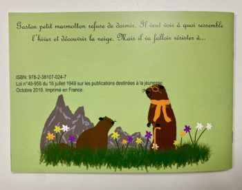 Livre Gaston petit marmotton ne veut pas dormir – Image 2