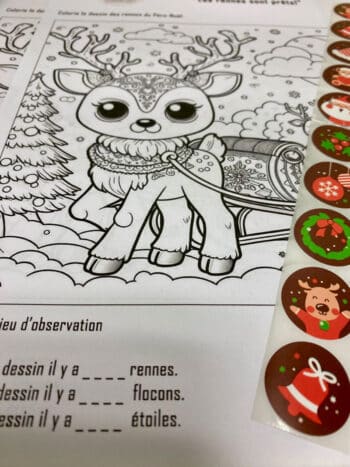 Kit pour 2 enfants suspension boule de noël bricolage noël – Image 3