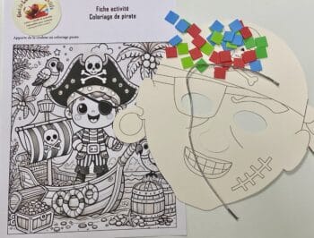 Kit créatif pirate carnaval déguisement carnaval