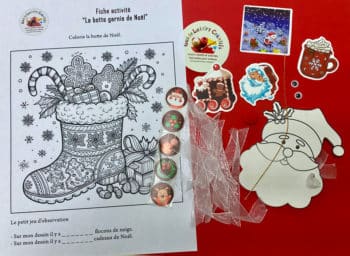 Kit créatif suspension Père-Noël bricolage Noël