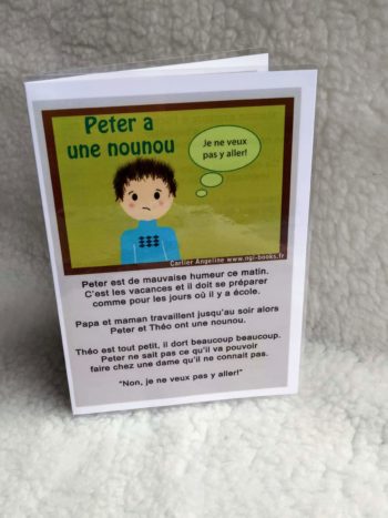 Dépliant Peter a une nounou