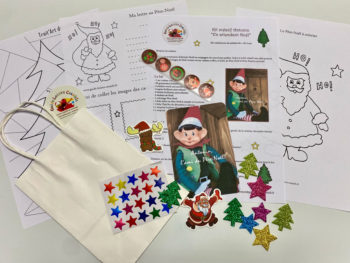 Kit créatif "Antonin" lutin de noël accessoires de noël bricolage noël
