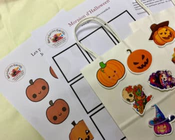 Kit créatif "BOO" pour 2 enfants bricolages Halloween accessoires Halloween – Image 2