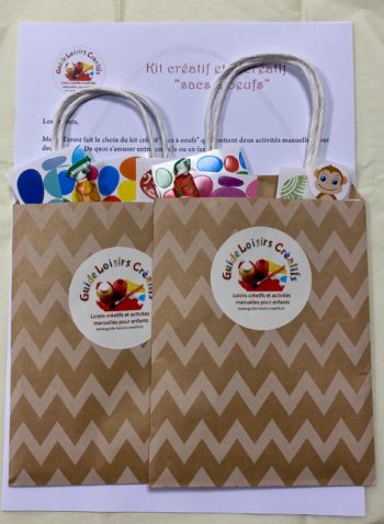 Kit créatif et récréatif "sacs à œufs" – Image 5