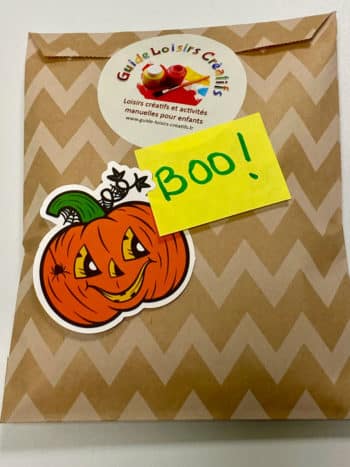 Les essentiels pochette BOO bricolage halloween – Image 4
