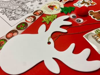 Kit créatif suspension renne de Noël bricolage de Noël – Image 2